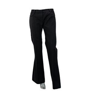 DION LEE Women's Flare Leg Black Pants in size 6